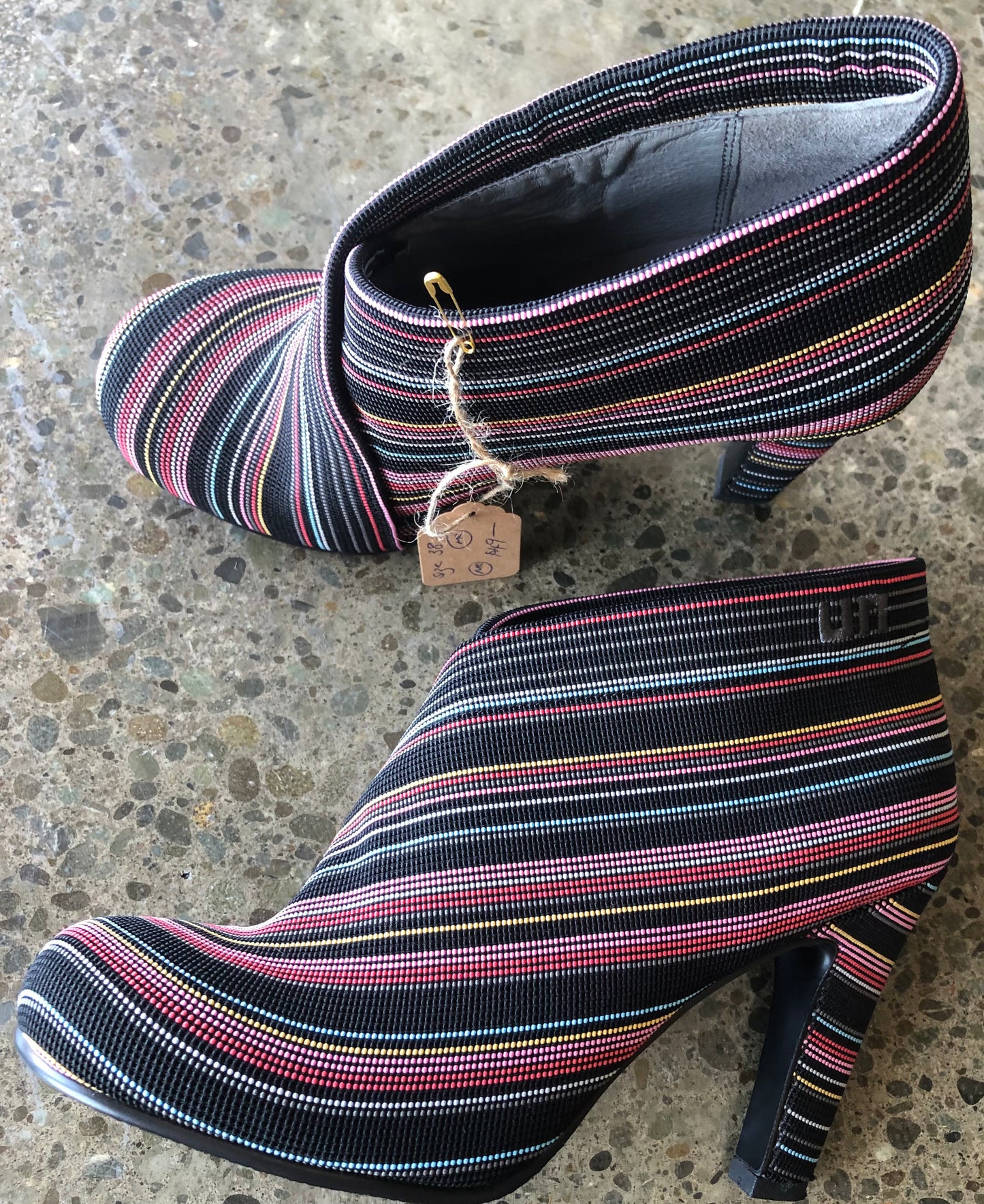 UNITED NUDE Ankle Boots -Size 38 $49