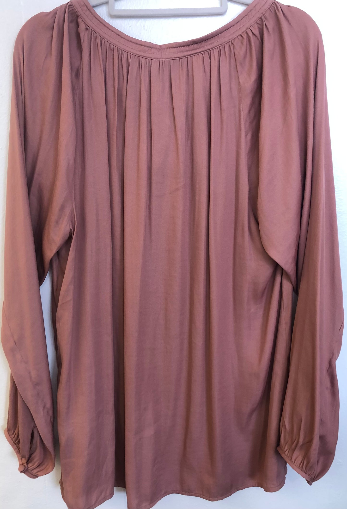 MAX Tan Blouse -Size 16 $39 Now $20