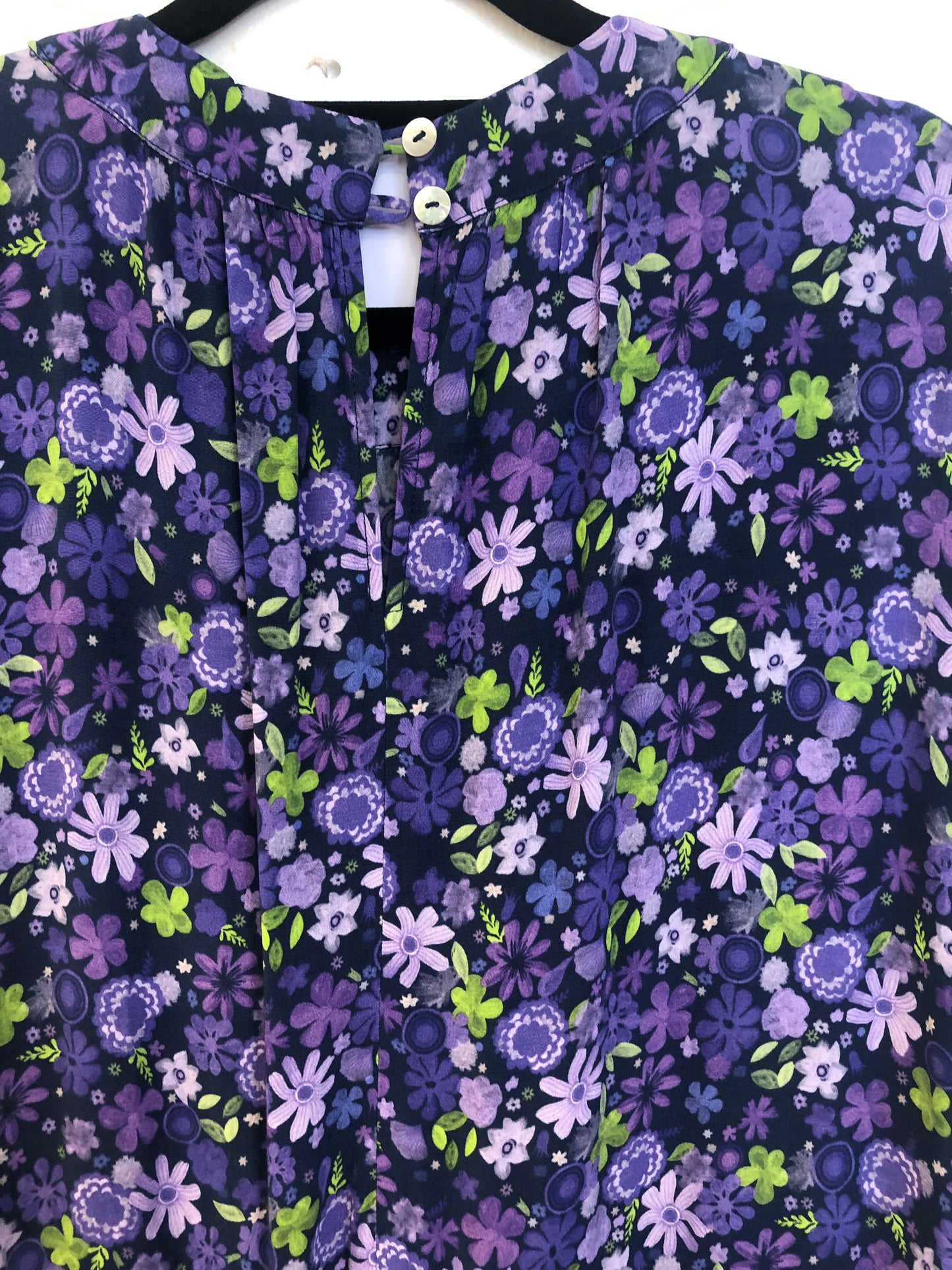 TWENTY SEVEN NAMES Purple Floral Dress -Size 10 $149 Now $99