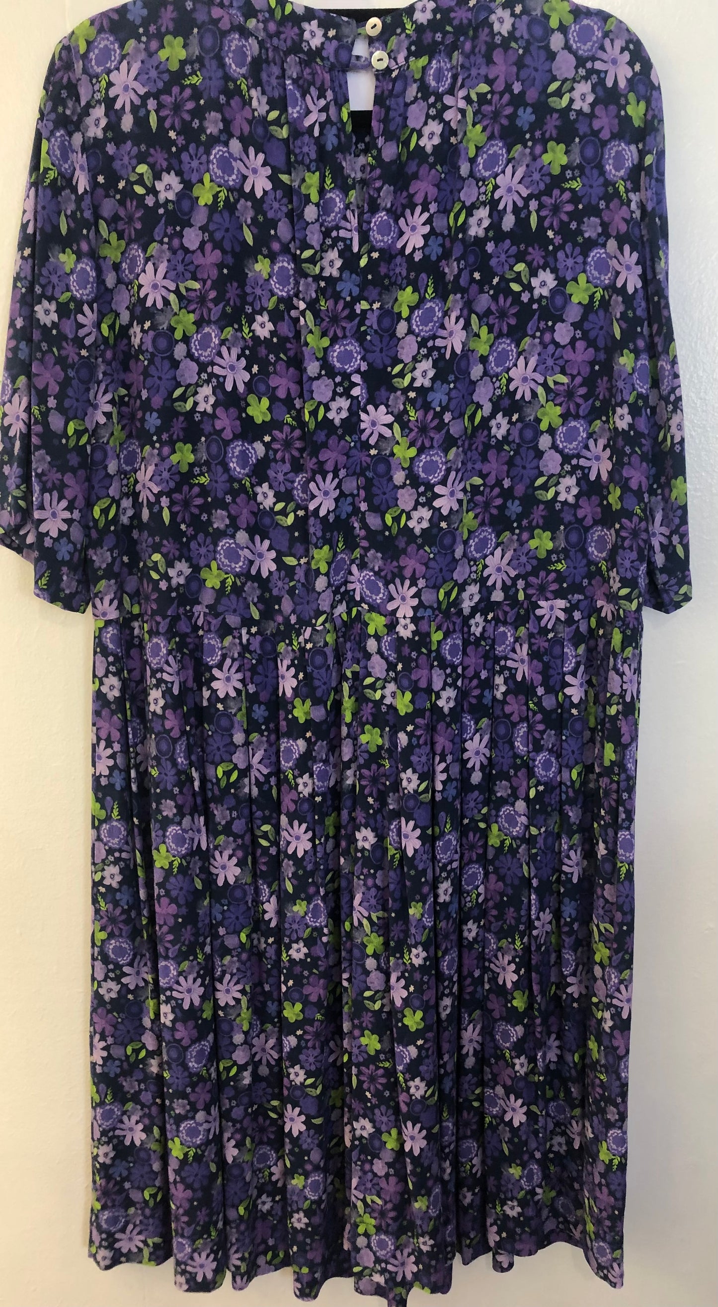 TWENTY SEVEN NAMES Purple Floral Dress -Size 10 $149 Now $99