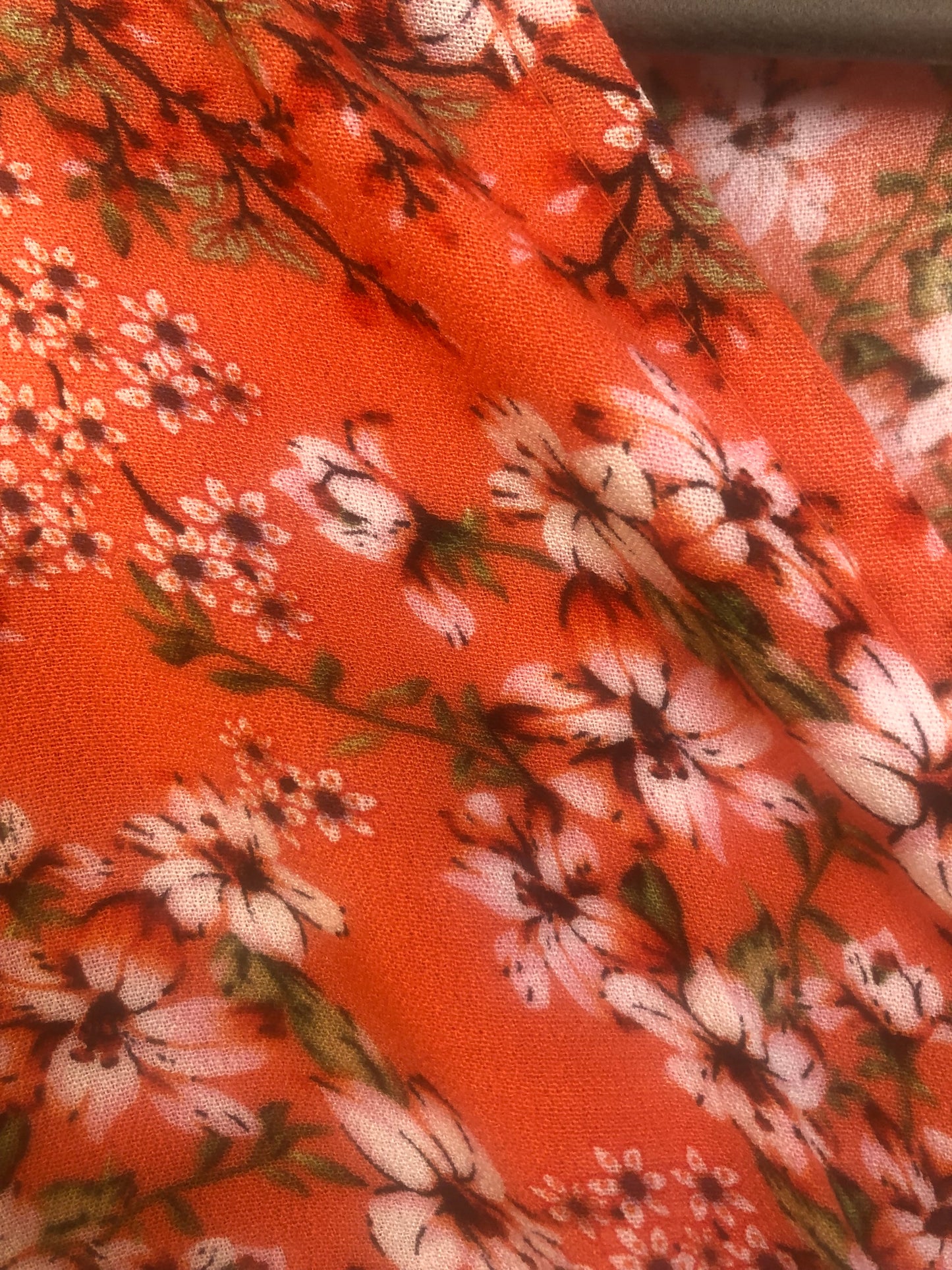 SASS Orange/Floral Maxi Dress -Size 12 $30 Now $20