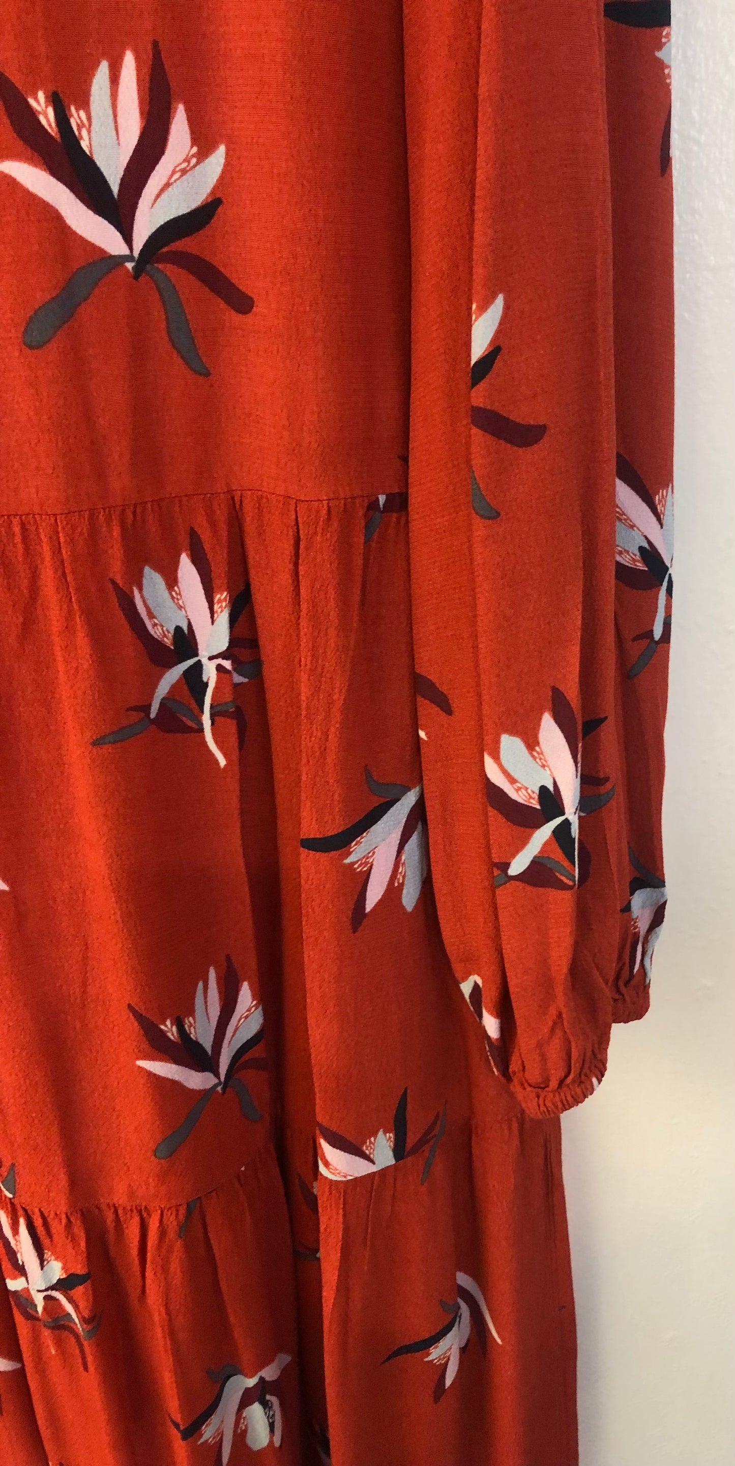 UNKNOWN Label Rust Maxi Dress -Size 10/12 $39 Now $20