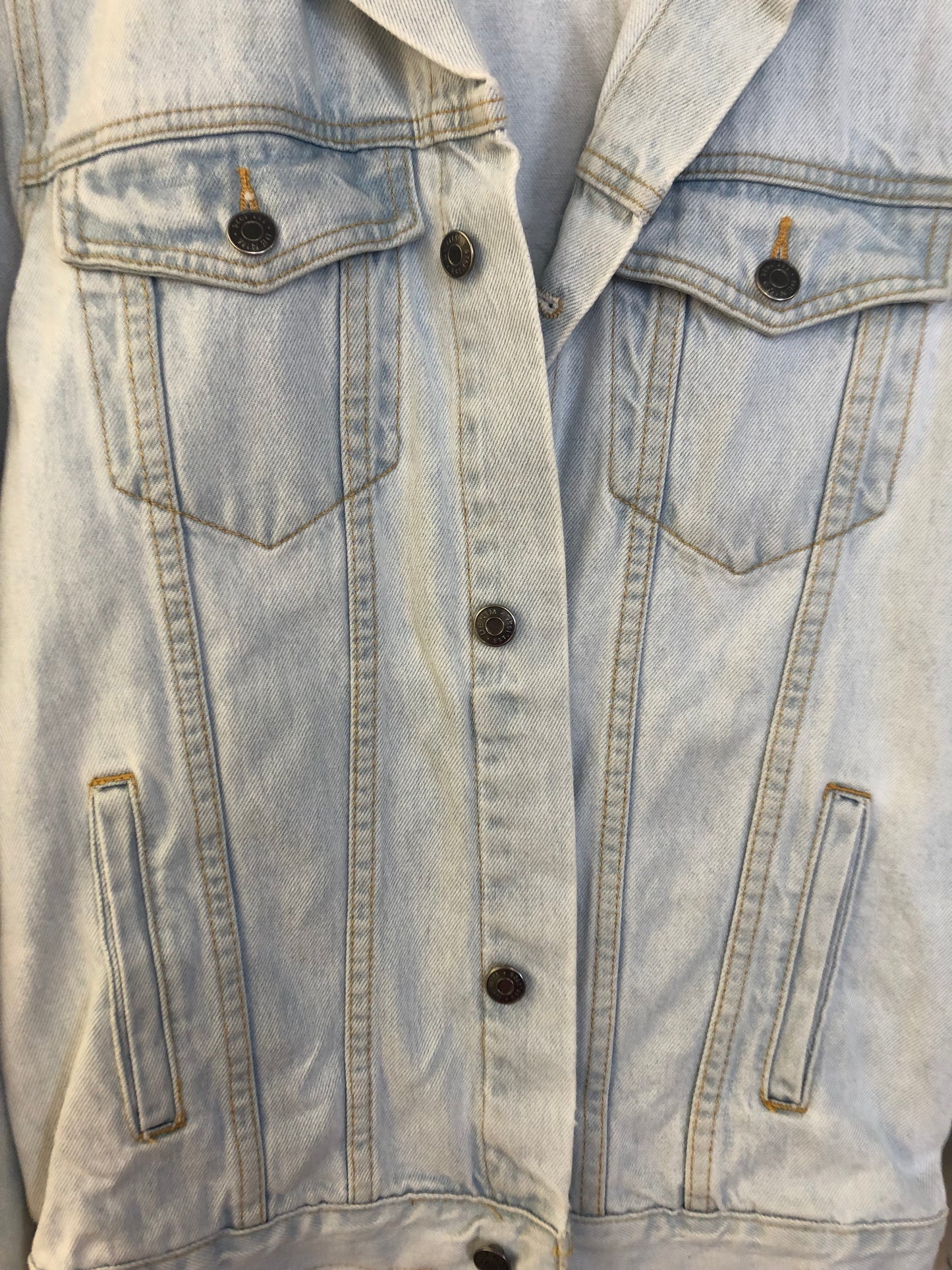 GLASSONS Denim Jacket -Size 10 Now $20