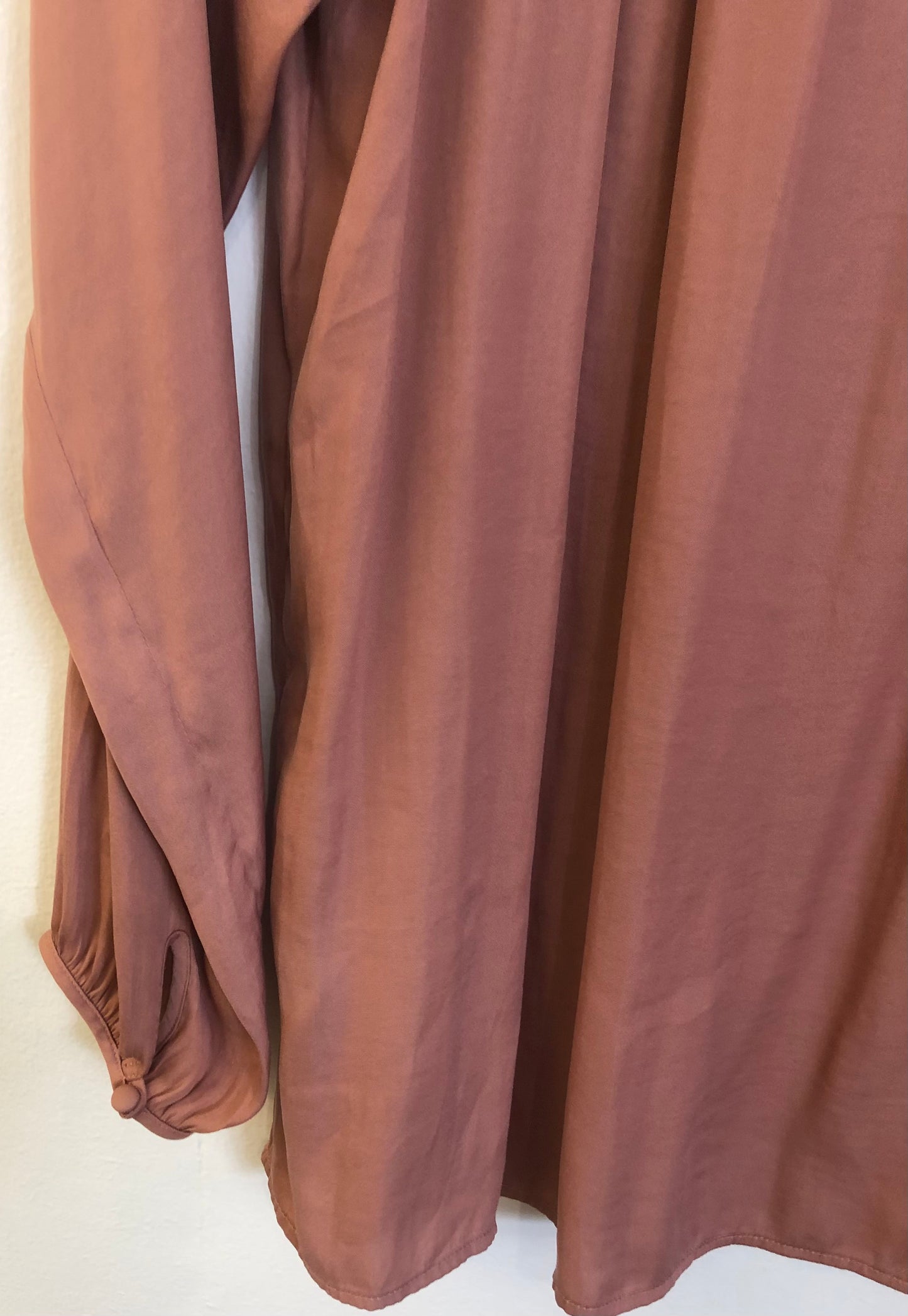 MAX Tan Blouse -Size 16 $39 Now $20