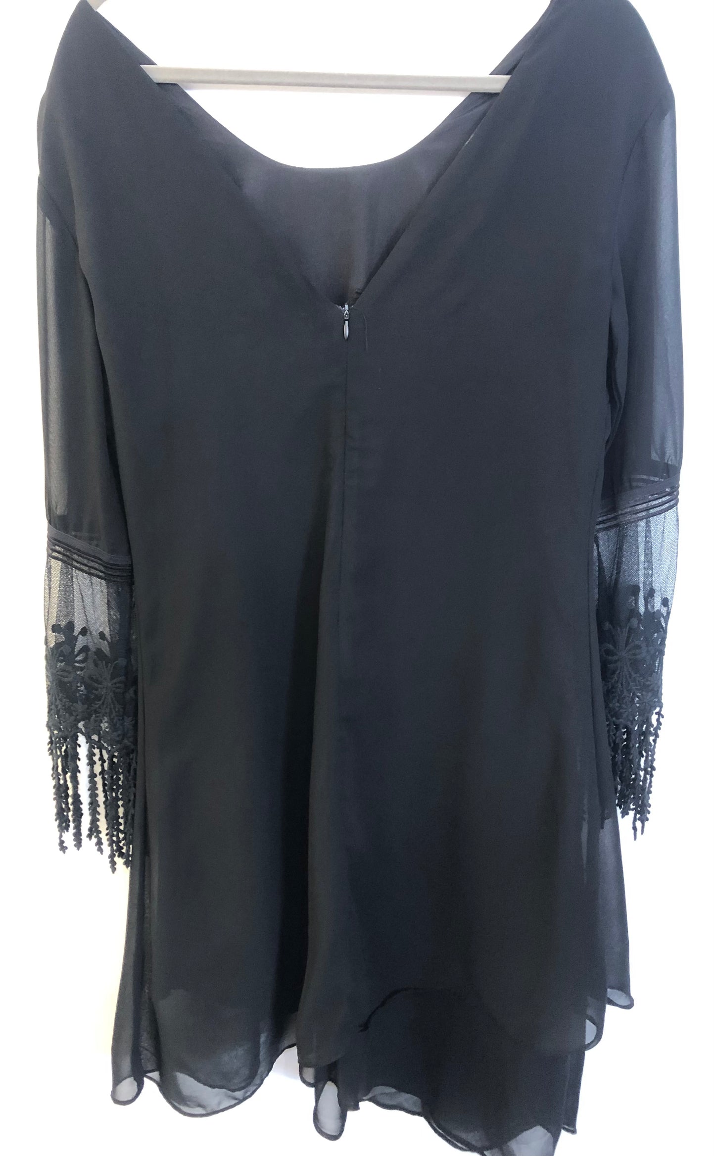 KETZ-KE Black Dress -Size 12 $40 Now $20