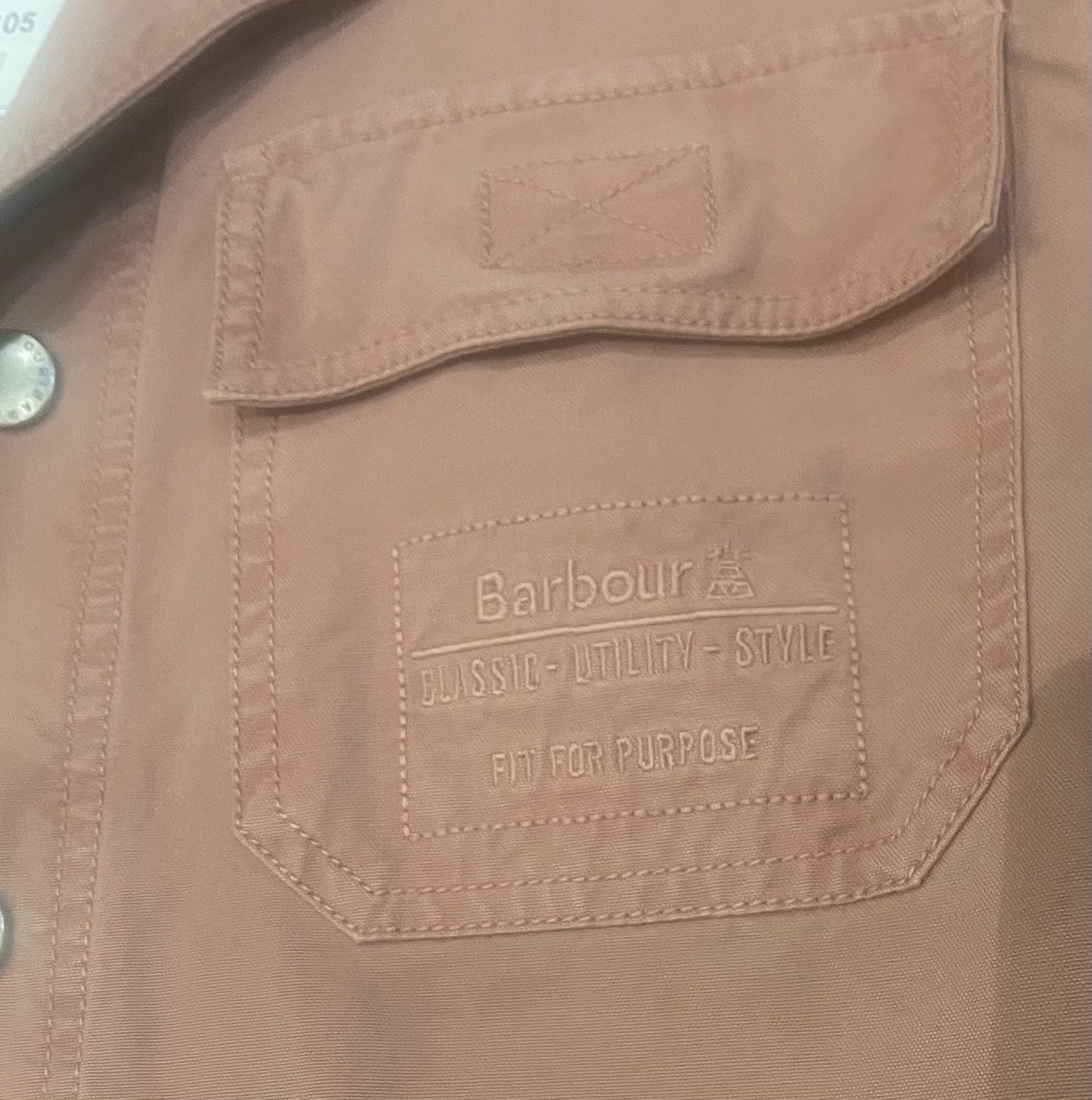 BARBOUR Cargo Overshirt Size 14