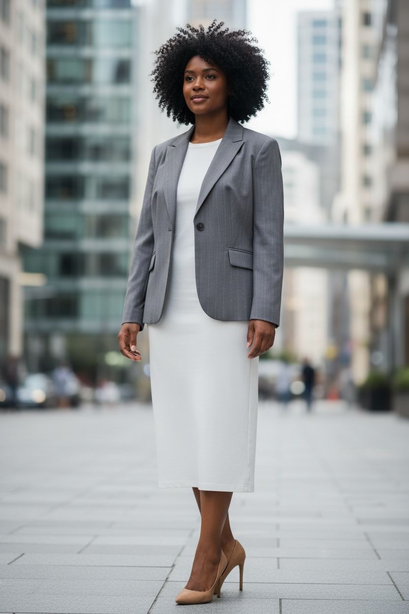 MARKS & SPENCER Grey Blazer Size 18 $45