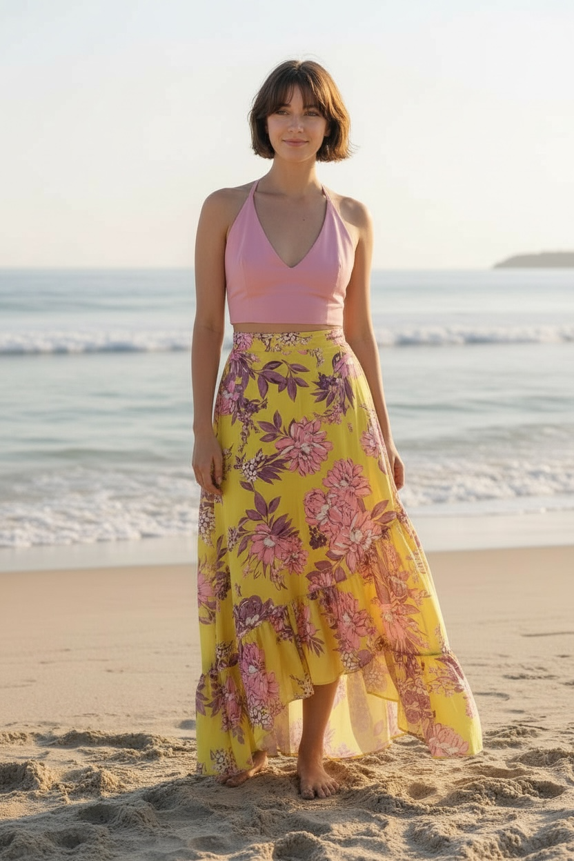 AUGUSTINE Top & Skirt Combo Size S