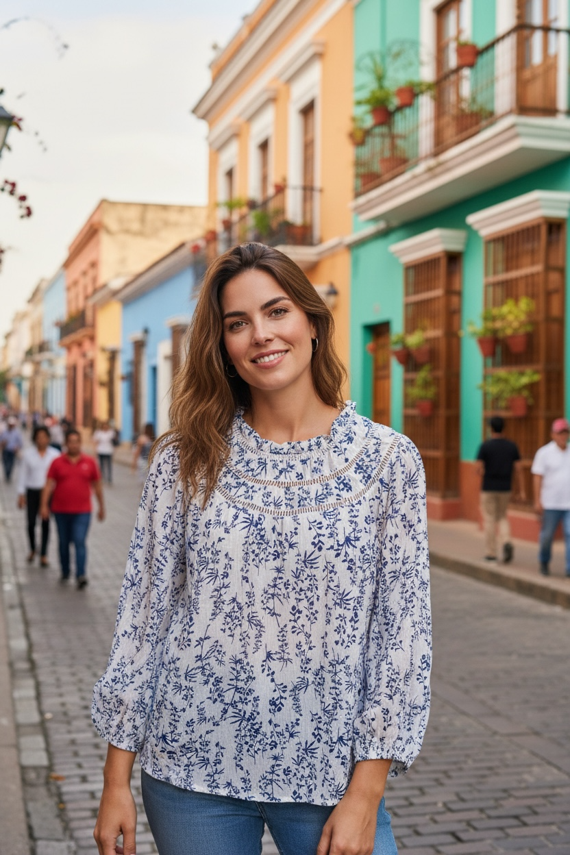 SEEKING LOLA Blouse Size 8