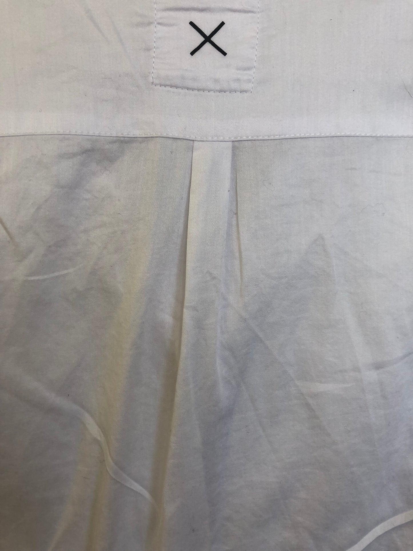 FIRST BASE White 100% Cotton Shirt -Size 10 $39 Now $20