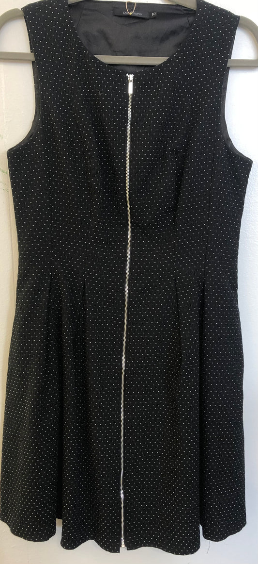 PORTMANS Black Polka Dot Dress -Size 10 $45 Now $30