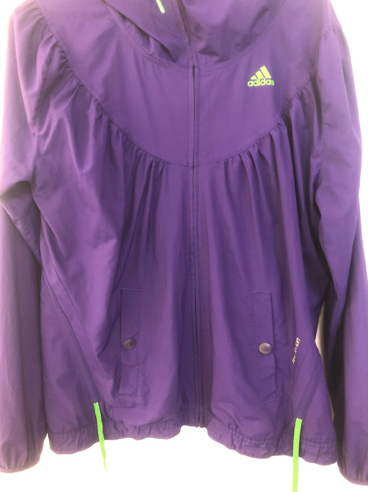 ADIDAS Purple Climalite Jacket -Size 14 $39 Now $20