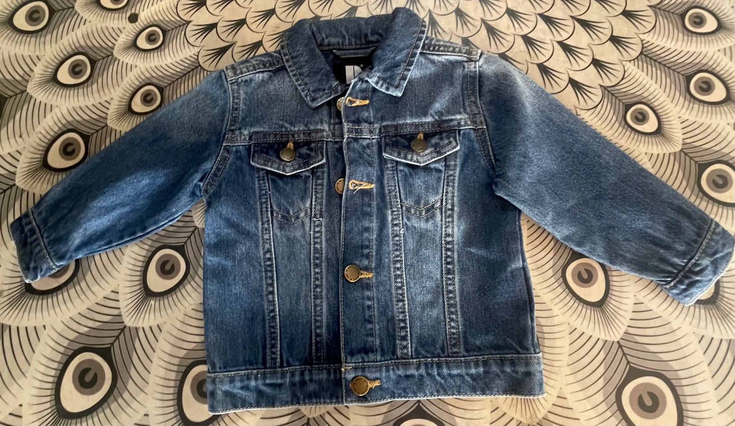 Kids Denim Jacket Size 9-12months
