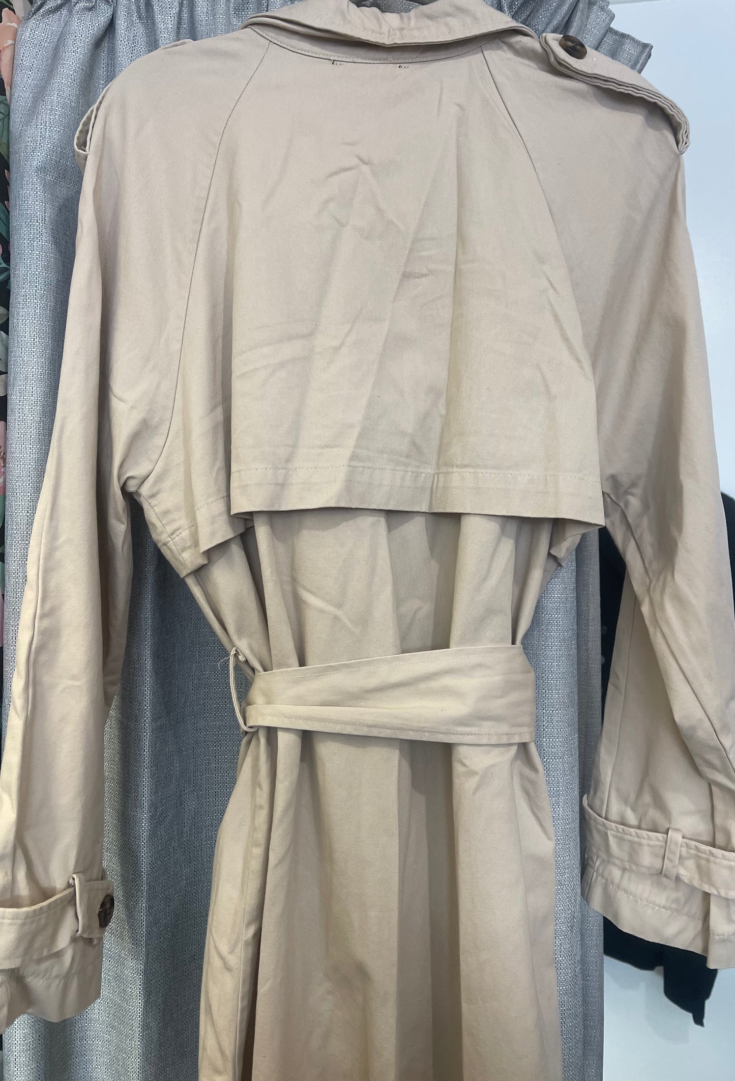 All ABOUT EVE Trench Coat Size 10