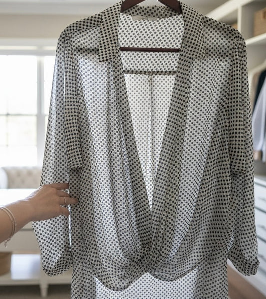 BLACK HALO Blouse Size 10