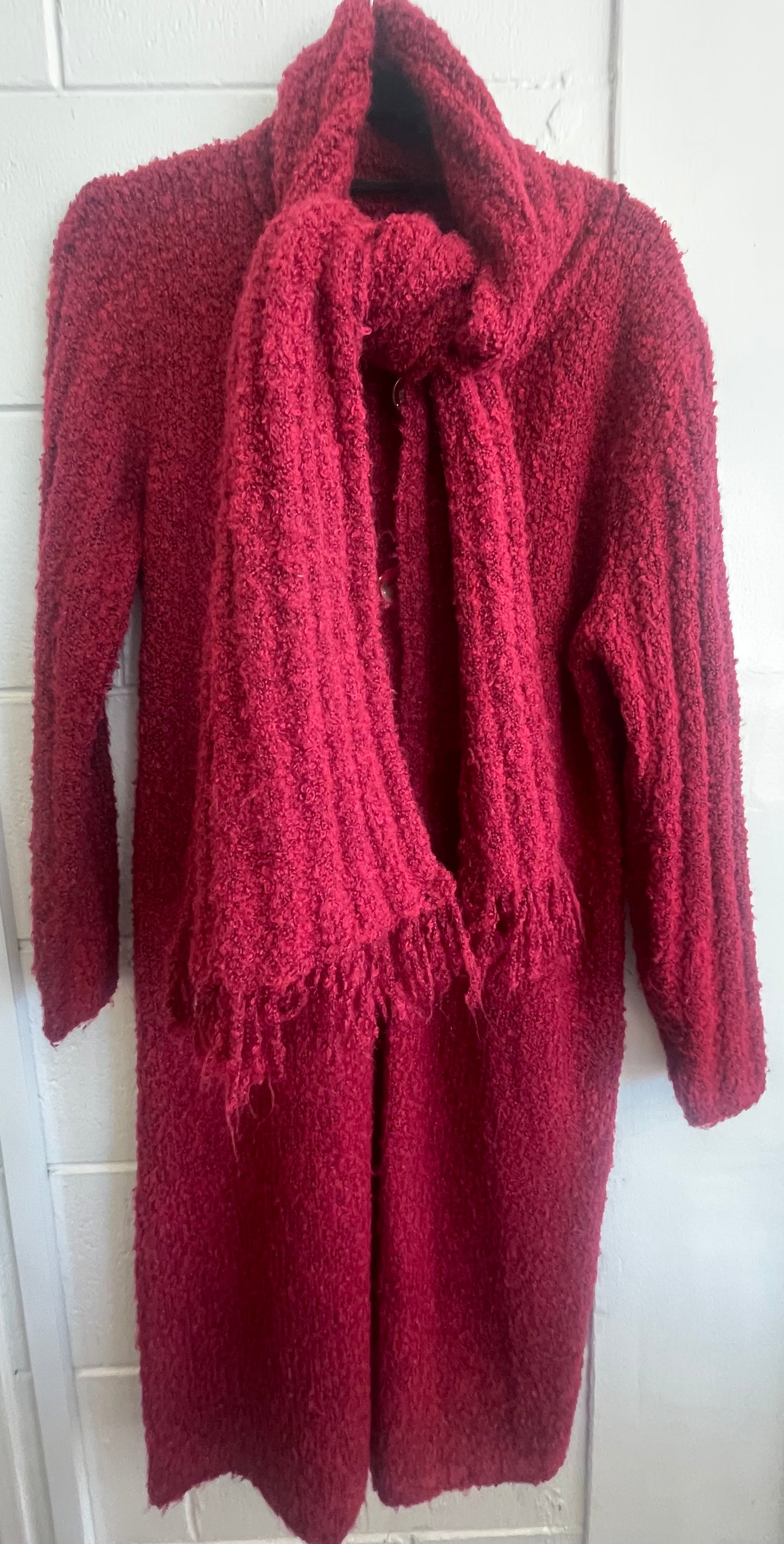 KNITWELL Cardi Scarf Combo Size S