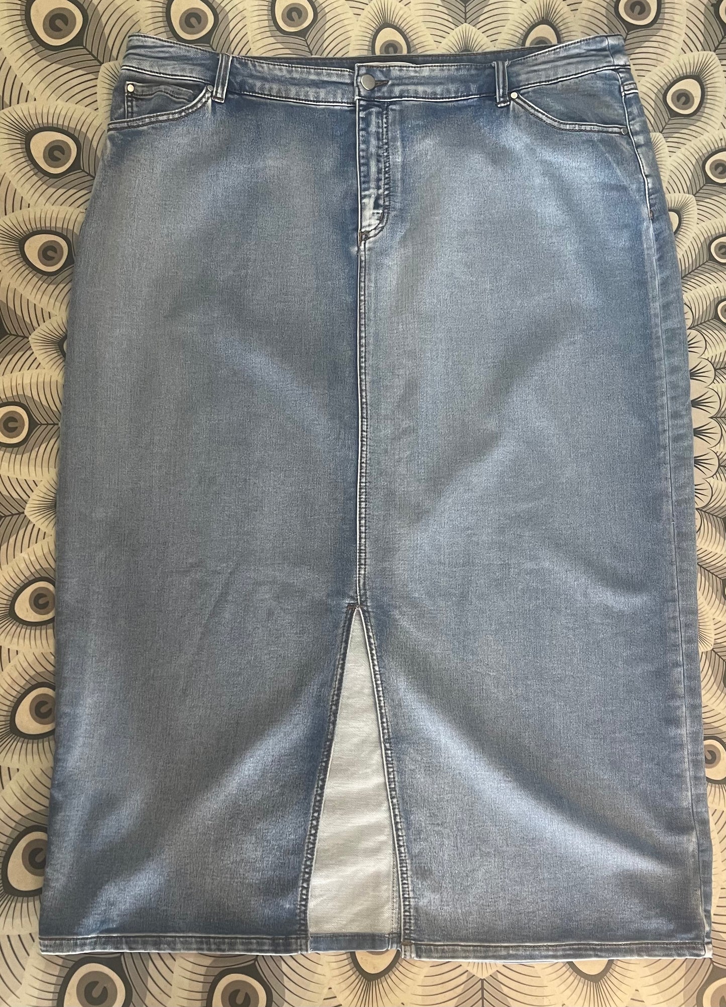 VIRTUELLE Denim Skirt Size 22