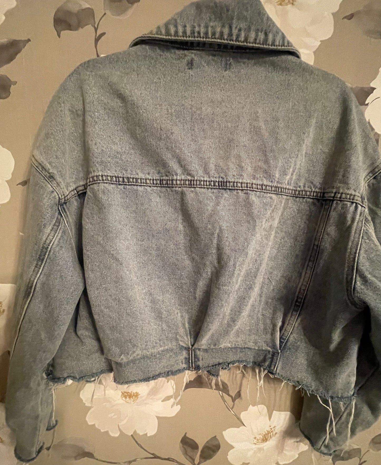 MISSGUIDED Denim Jacket Size UK8