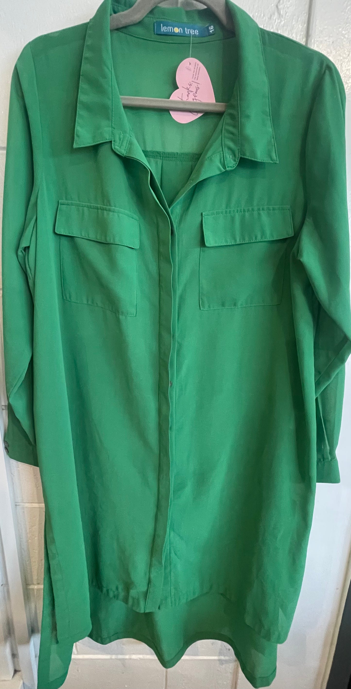 LEMON TREE Dress/Tunic Size 16
