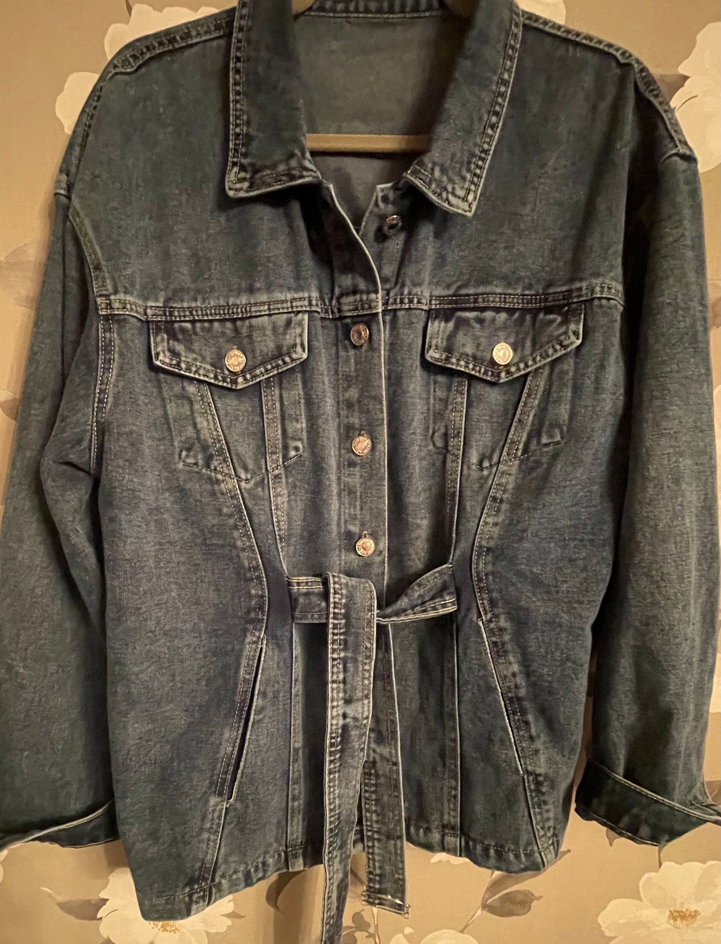 Unknown Label Denim Jacket Size 14