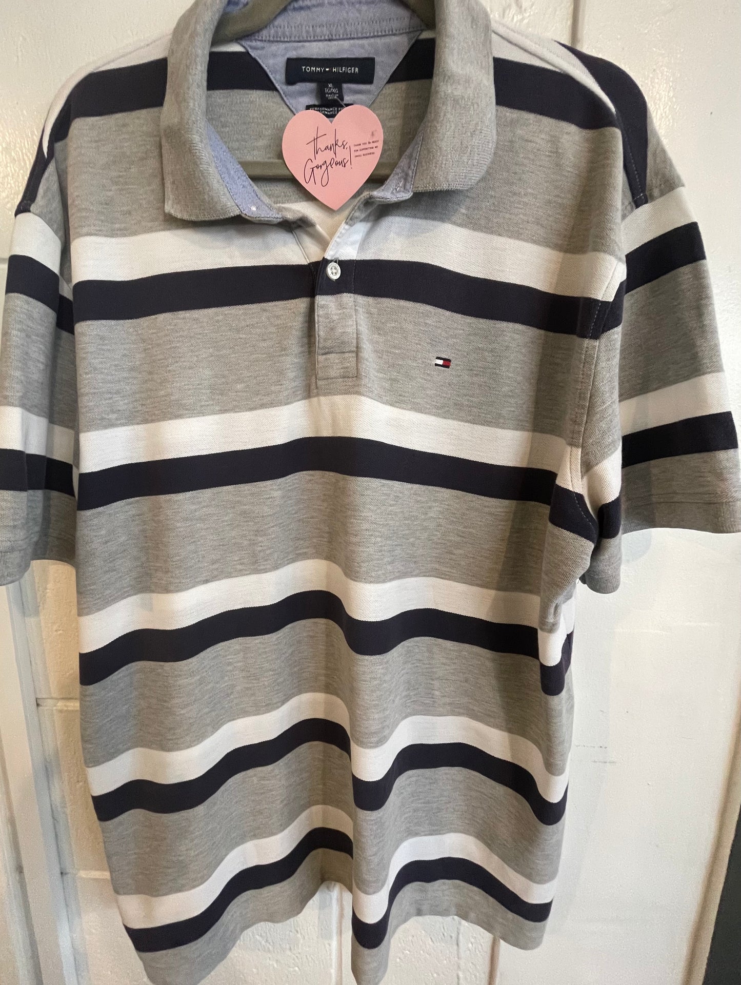 TOMMY H Polo Size XL
