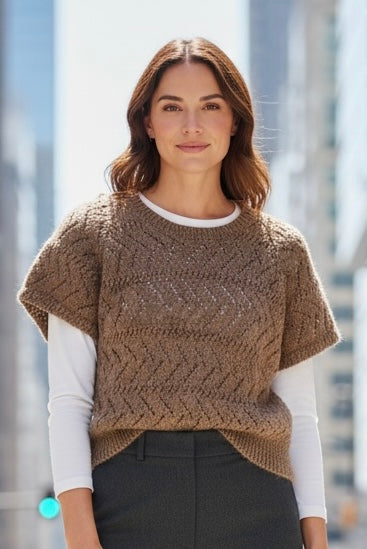 Unknown Label Knit Vest Size S
