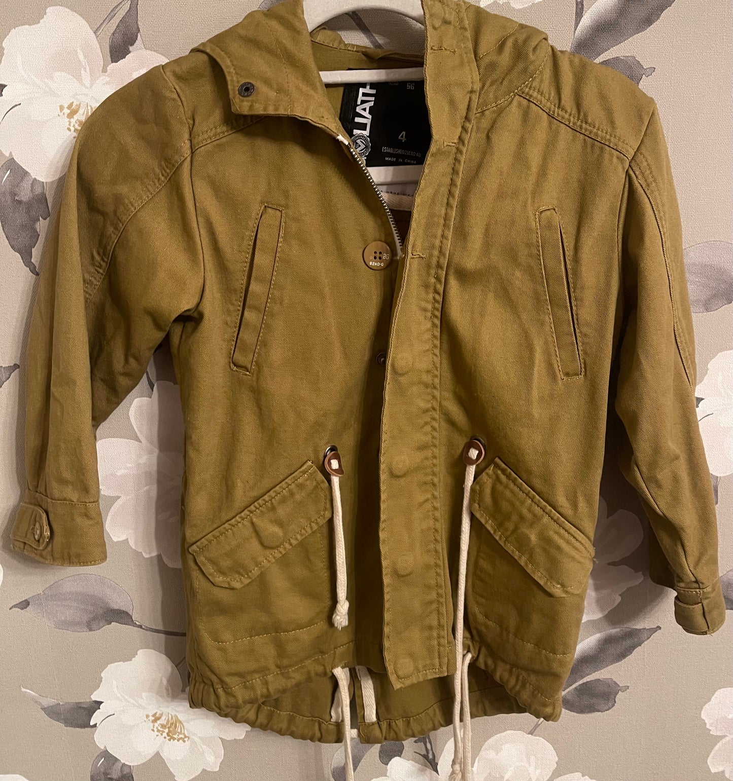 Boys St GOLIATH Coat Size 4yrs