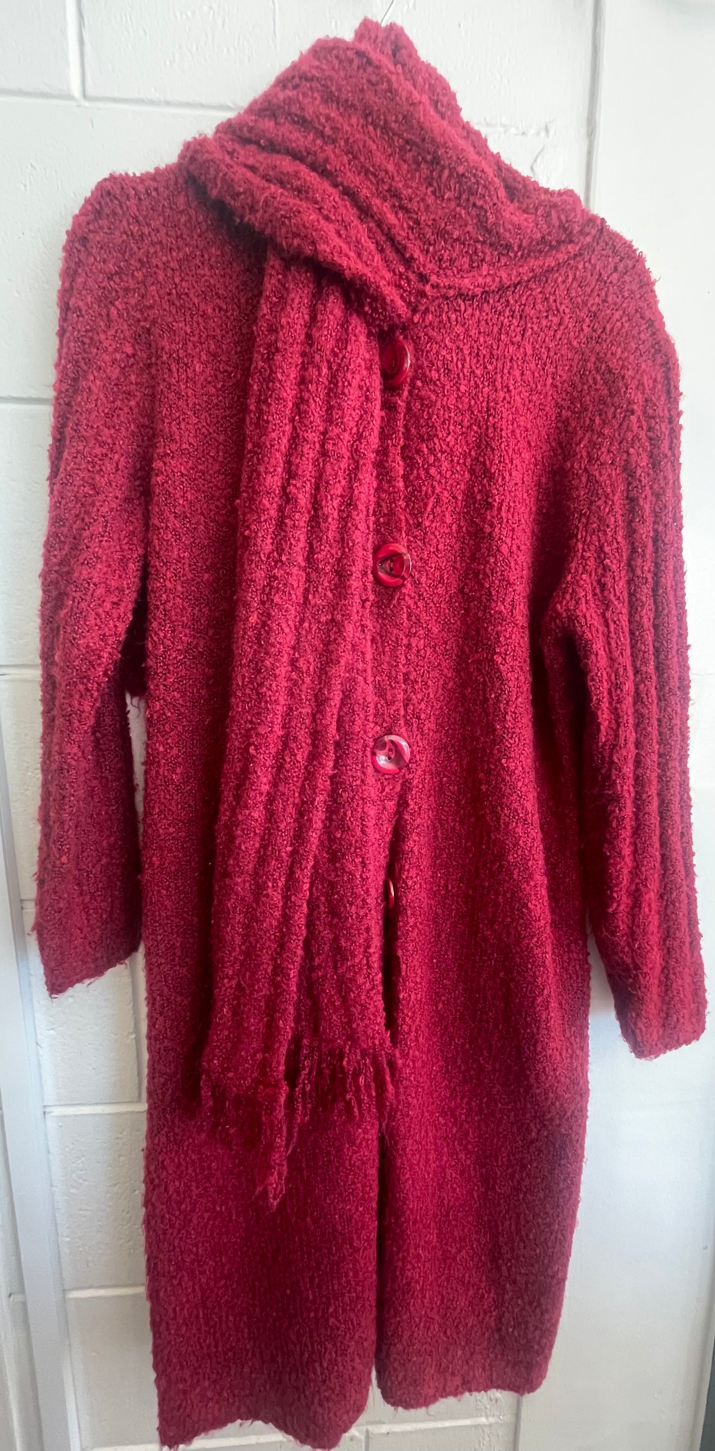 KNITWELL Cardi Scarf Combo Size S