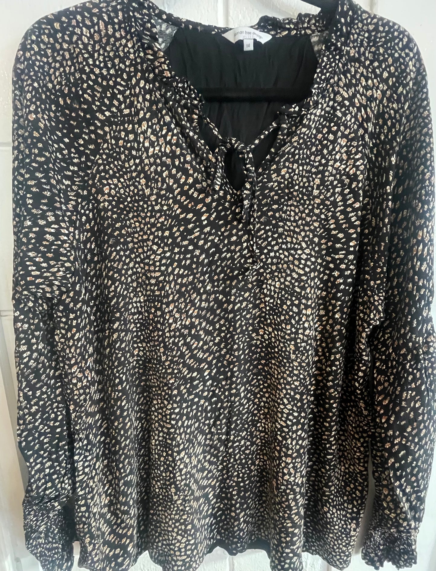 LEMON TREE Blouse Size 14