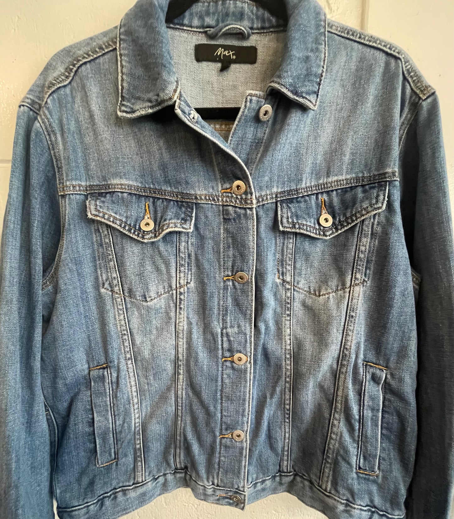 MAX Denim Jacket Size 12