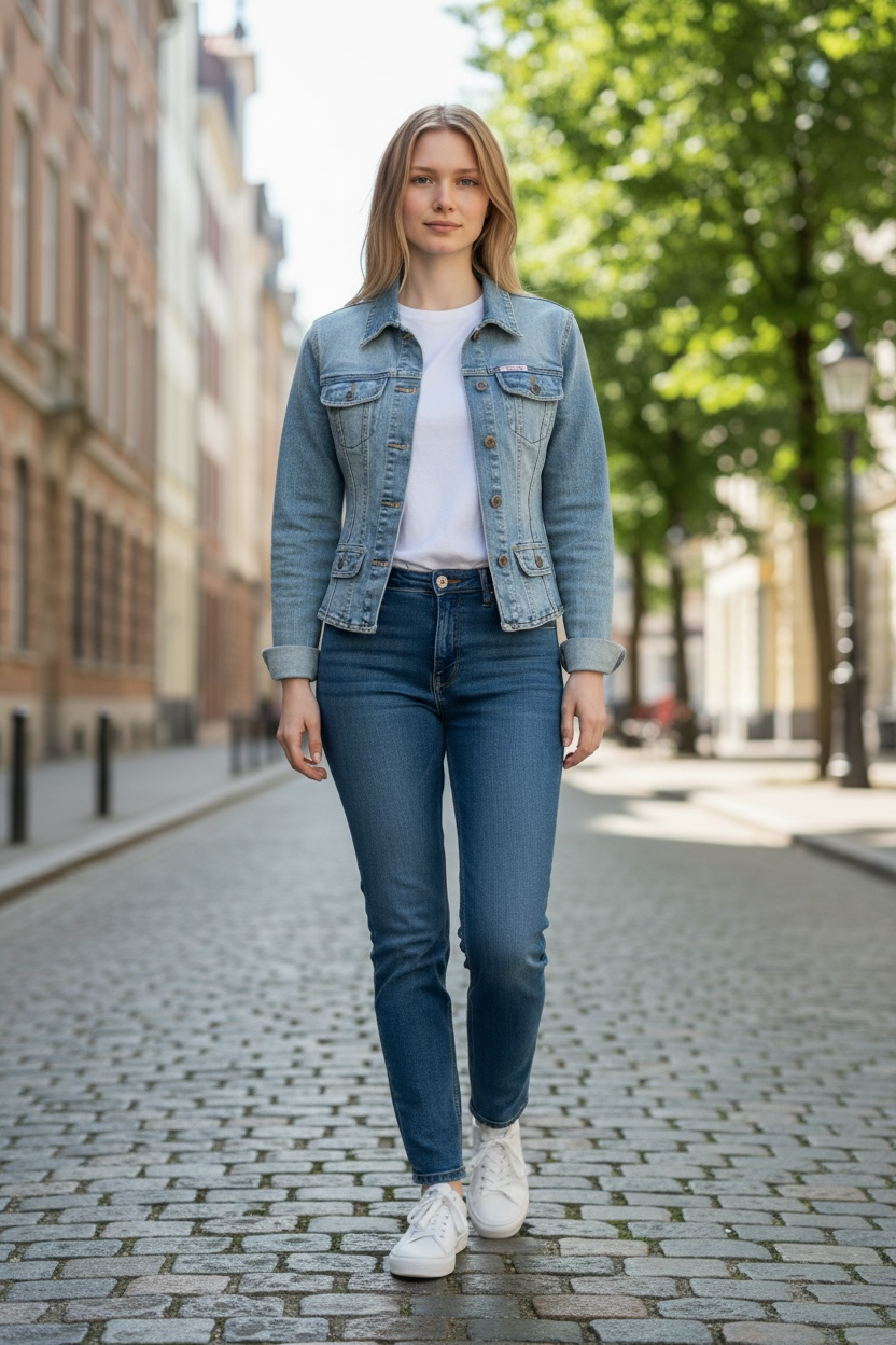 SASS & BIDE Denim Jacket Size XS
