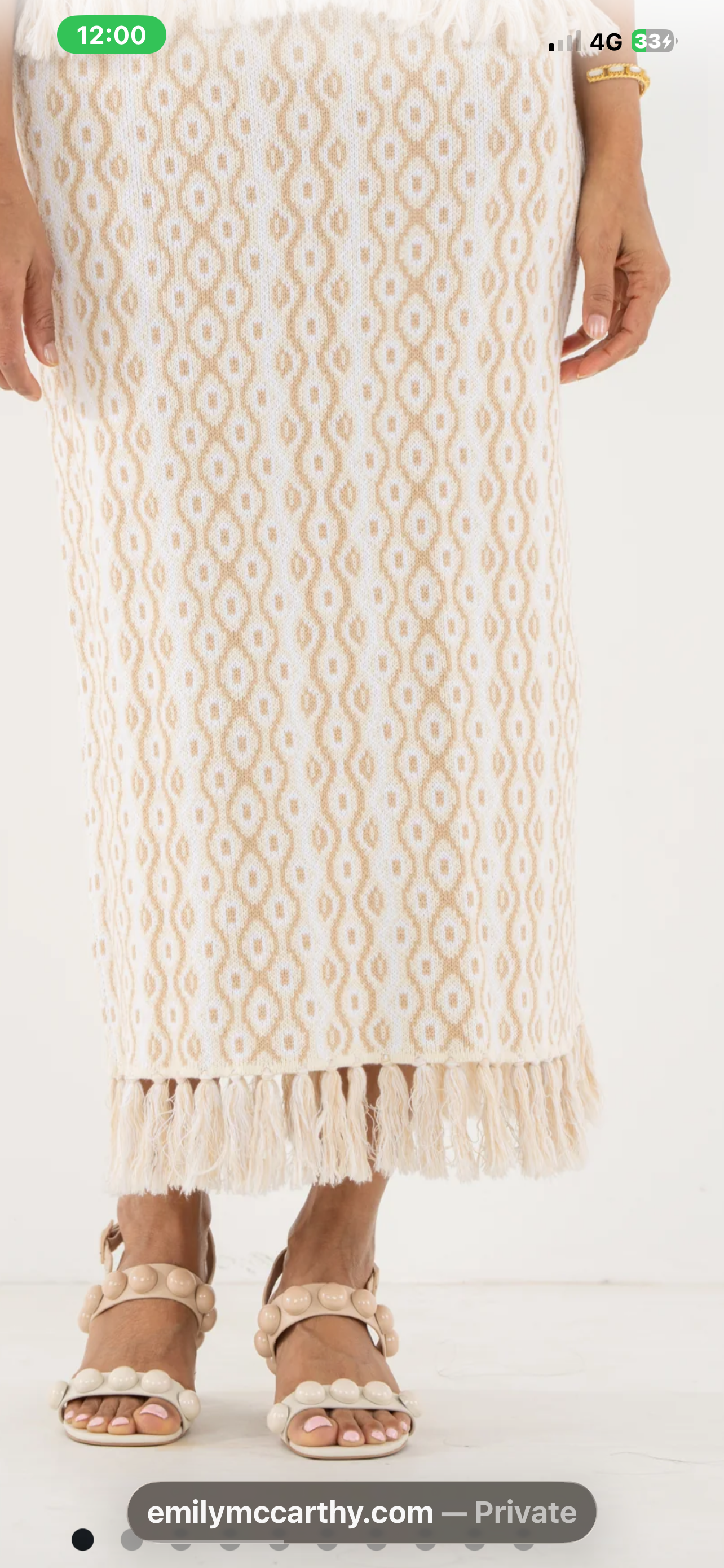 EMILY McCARTHY Skirt Size S