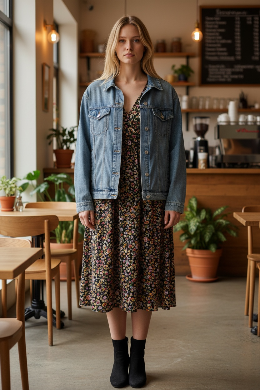MAX Denim Jacket Size 12