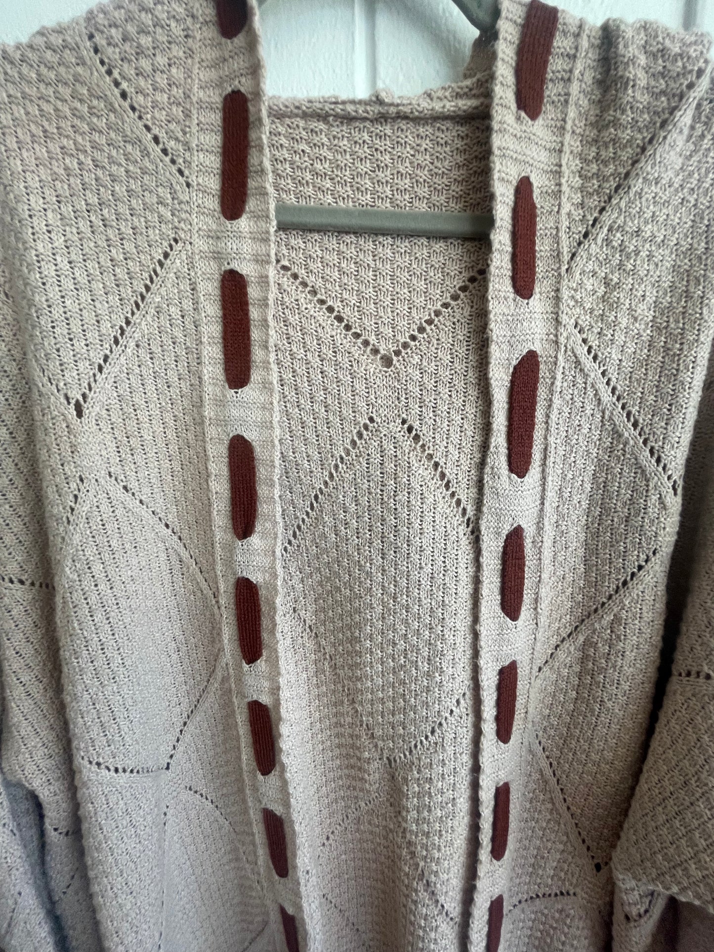 UNKNOWN Label Cardigan Size L