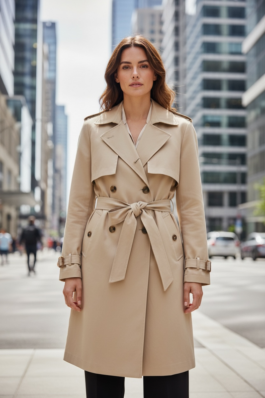 All ABOUT EVE Trench Coat Size 10