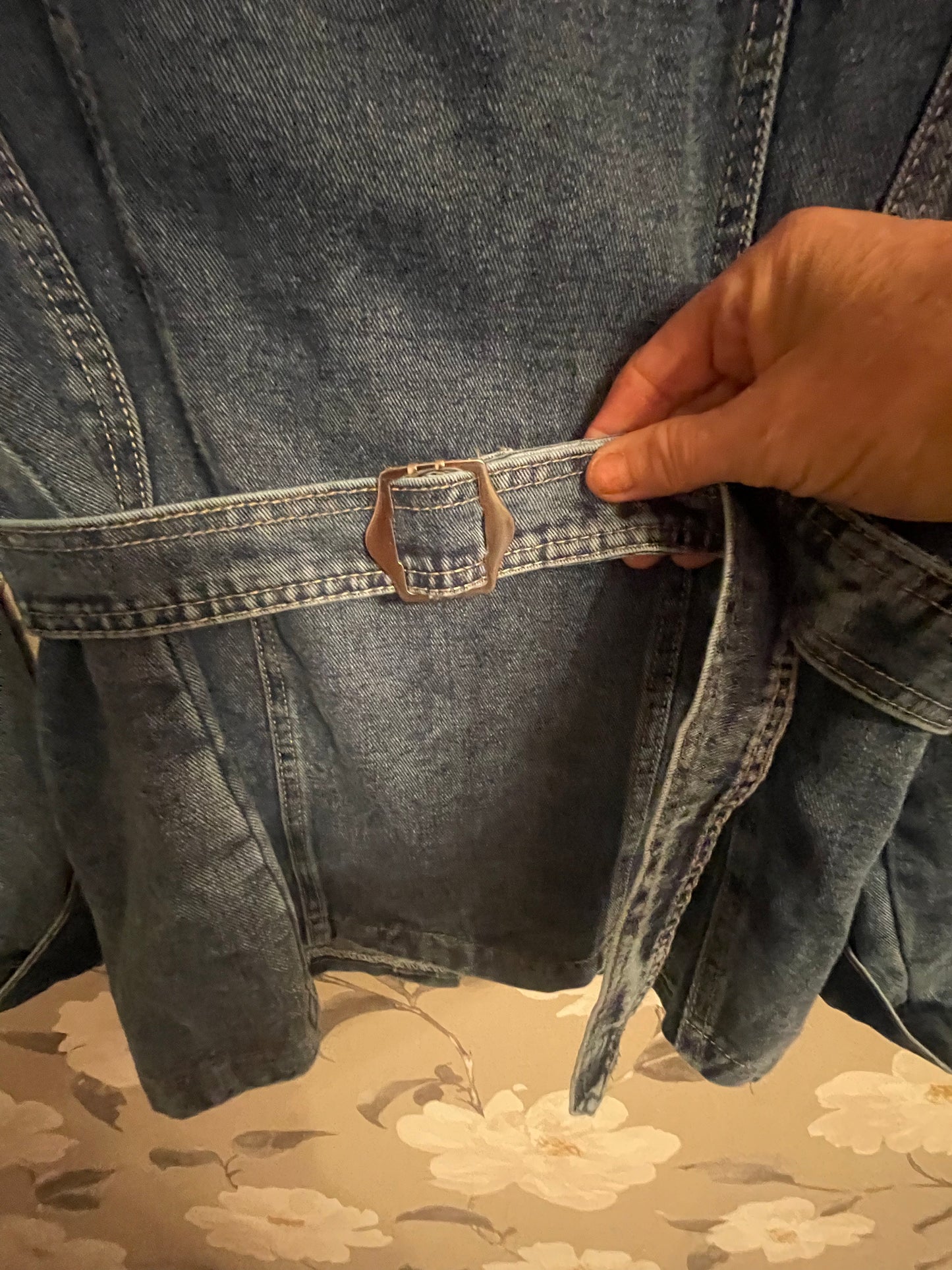 Unknown Label Denim Jacket Size 14