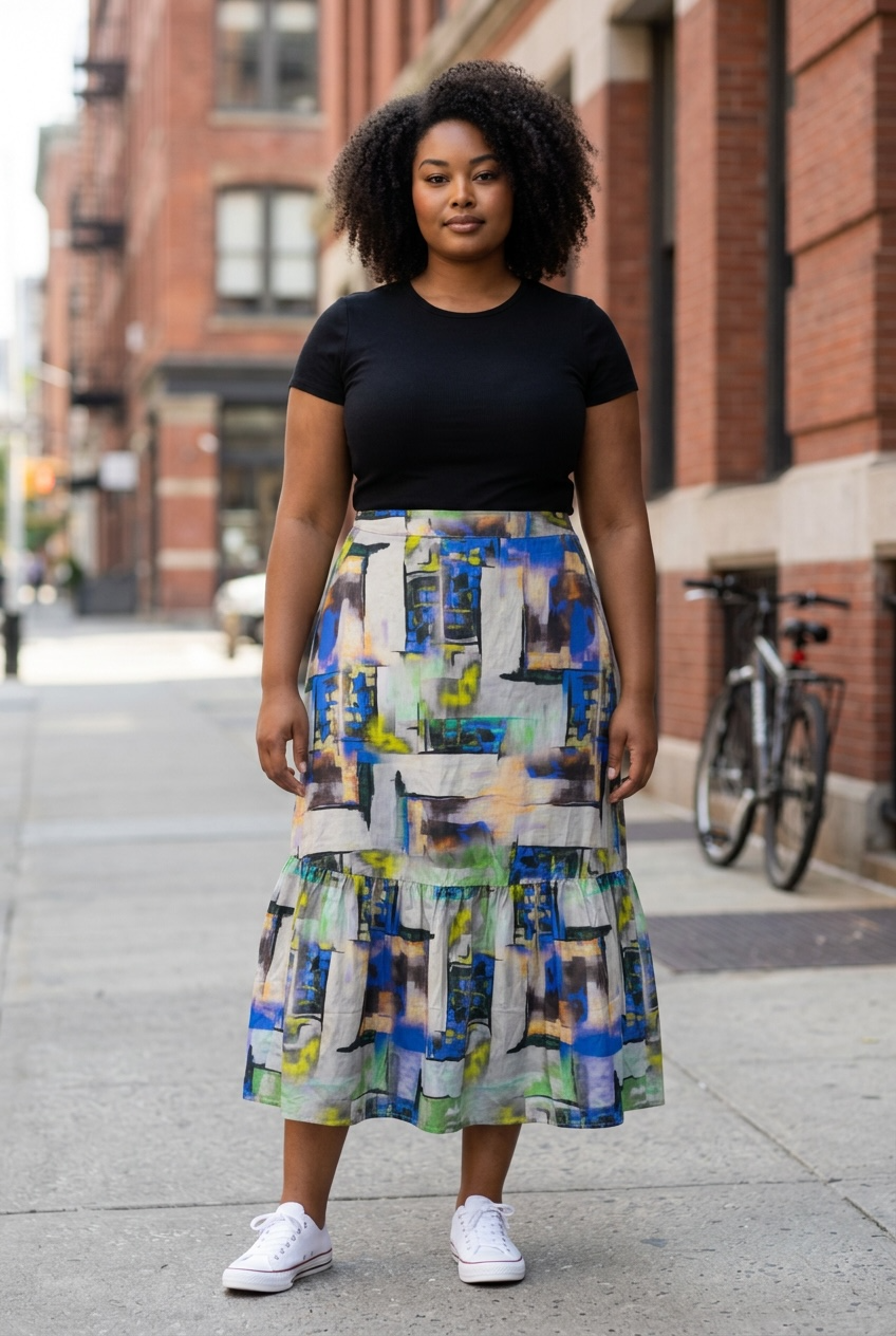 FEDERATION Maxi Skirt Size XL