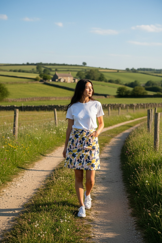 VASSALLI Cotton Skirt Size 14 $29
