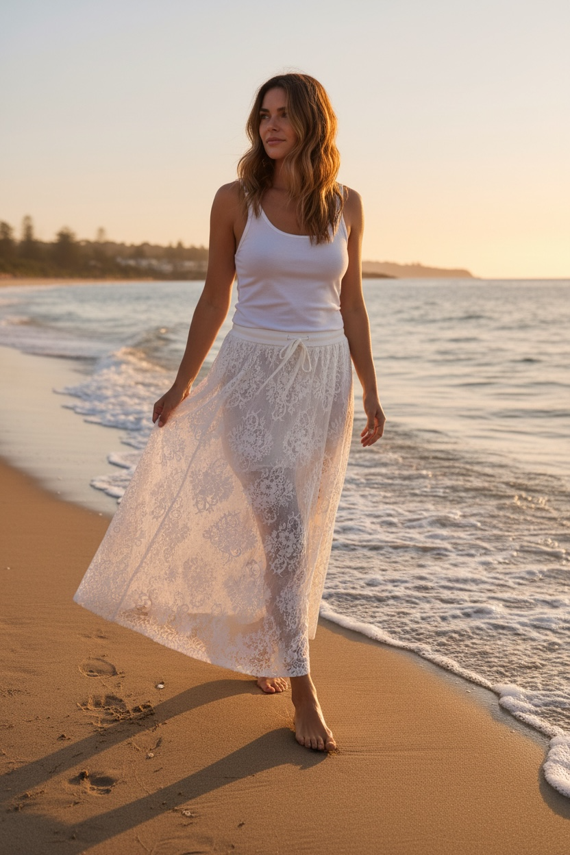 REPERTOIRE Lace Skirt Size 12 $89