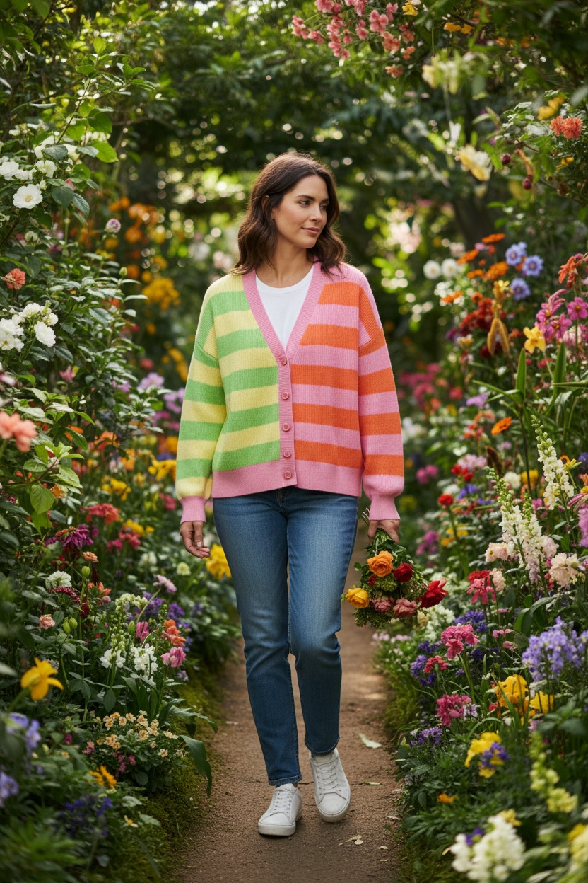 COCOA CASHMERE Cardi Size S