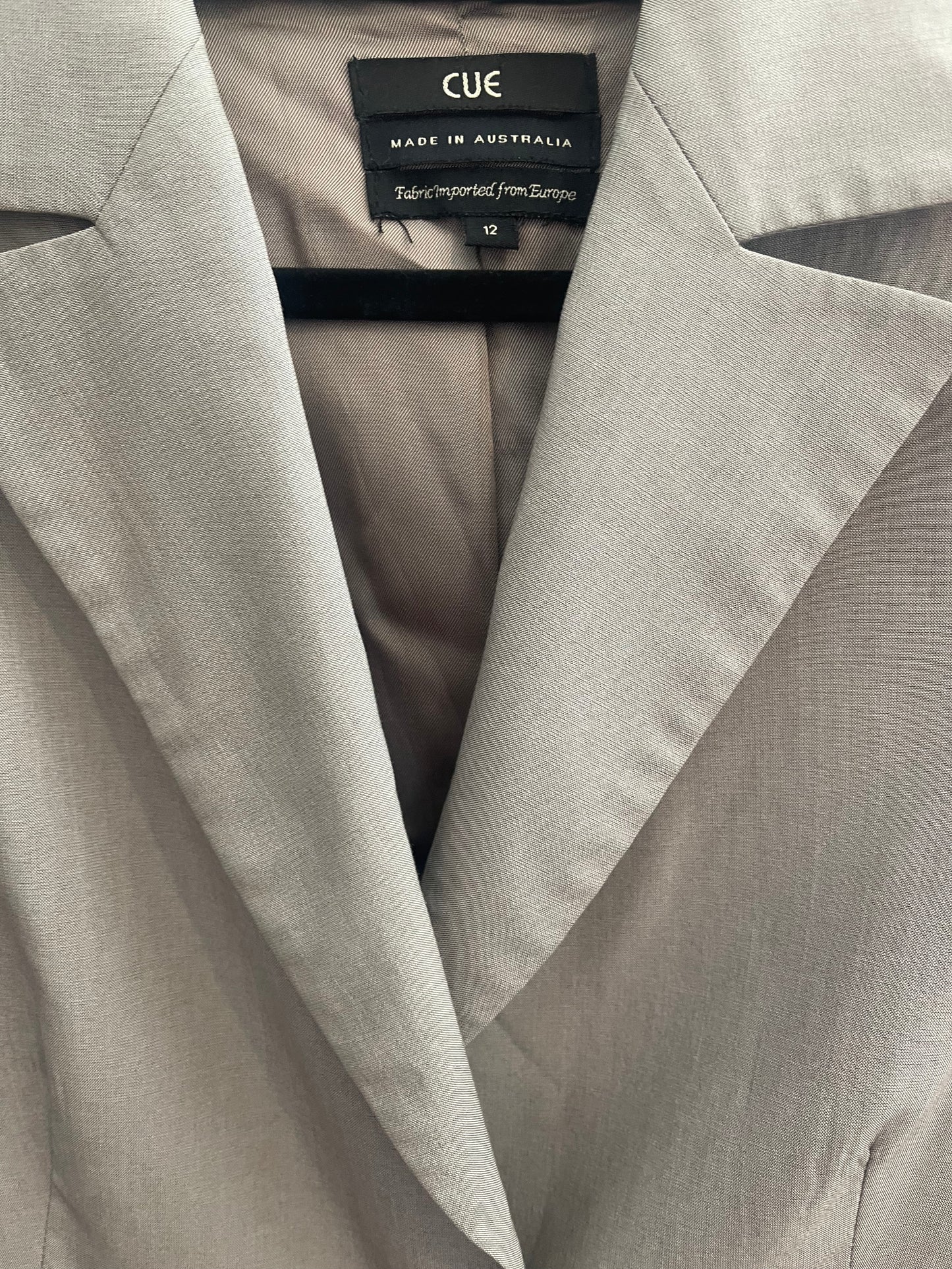 CUE Blazer size 12