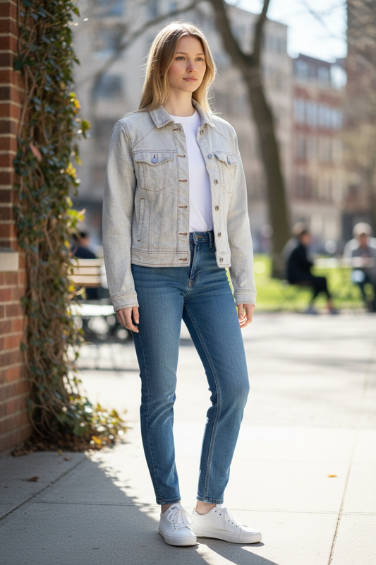 FOIL Denim Jacket Size 10